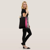 Tote Bag Rayures de zèbre (Sur le modèle)