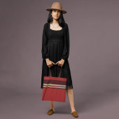 Tote Bag Rayures esthétiques