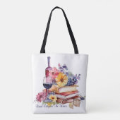 Tote Bag Read Between Wines (Dos)