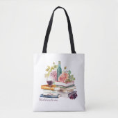 Tote Bag Read Between Wines (Devant)