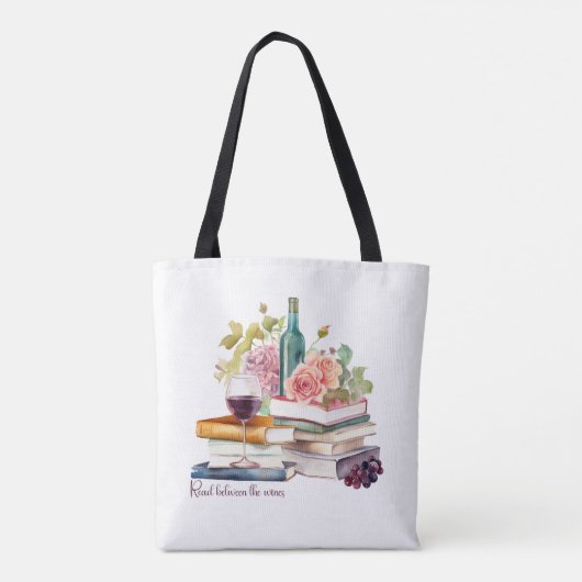 Tote Bag Read Between Wines (Dos)