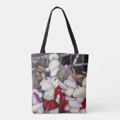 Tote Bag Réalité sur les vacances (Dos)