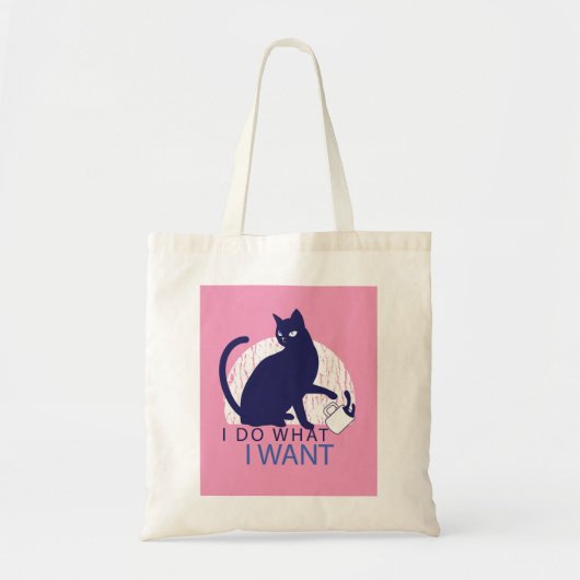 Tote Bag Rebel Cat (Devant)