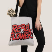 Tote Bag Rebel Flower (Dichtbij)
