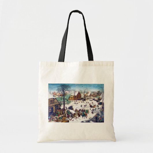 Tote Bag Recensement à Bethléem, Pieter Bruegel (Devant)