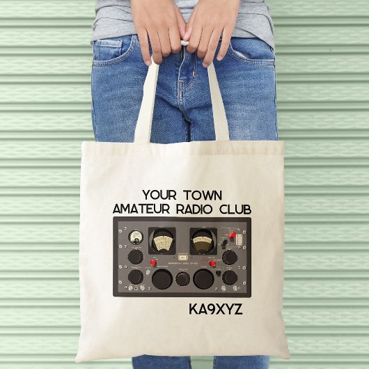 Tote Bag Récepteur radio classique Hammarlund SP-600