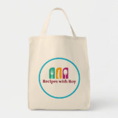 Tote Bag Recettes avec Roy Grocery Fourre-tout (Devant)