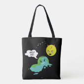 Tote Bag Réchauffement climatique (Dos)
