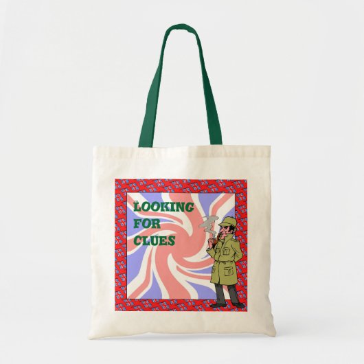 Tote Bag Recherche des indices (Devant)