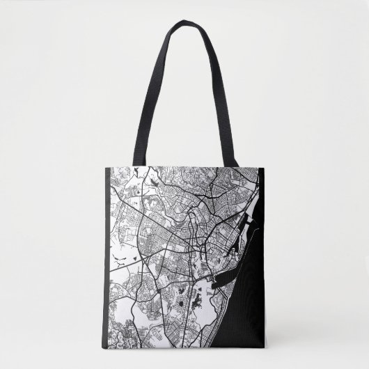 Tote Bag Recife Brazil City Map (Devant)