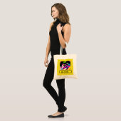 Tote Bag réclamant pour vous pshycodelic modifiable (Devant (modèle))