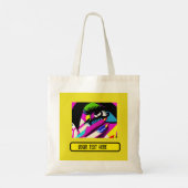 Tote Bag réclamant pour vous pshycodelic modifiable (Dos)