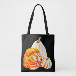 Tote Bag Récolte citrouille sur un Fourre-tout à épaule