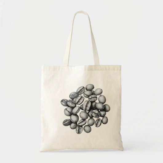 Tote Bag Récolte fraîche de grains de café (Devant)