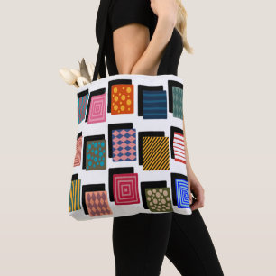 Tote Bag Rectangles et ombres