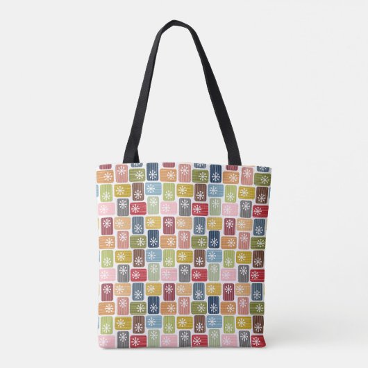 Tote Bag Rectangles triées (Dos)