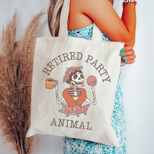 Tote Bag Récupération de la dépendance rétro   Animal de la