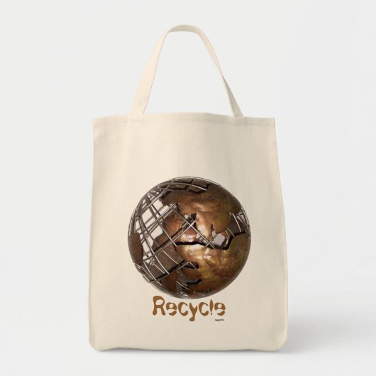 Tote Bag Recycler l'alimentation (Devant)