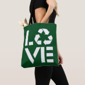 Tote Bag Recycler l'amour (De près)