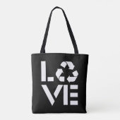 Tote Bag Recycler l'amour (Dos)