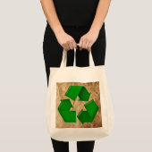 Tote Bag Recycler - Papier grumplé (Devant (produit))