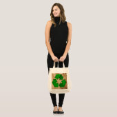 Tote Bag Recycler - Papier grumplé (Devant (modèle))