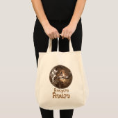 Tote Bag Recycler réutiliser l'alimentation (Devant (produit))