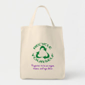 Tote Bag Recycler soi-même (Devant)