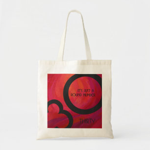Tote Bag Red 30 Dix Anniversaire