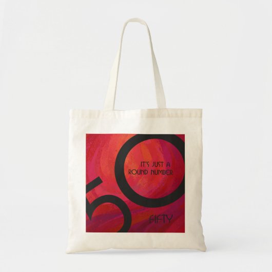 Tote Bag Red 50 Dix Anniversaire (Devant)