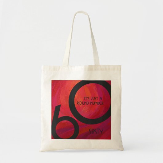 Tote Bag Red 60 Dix Anniversaire (Devant)
