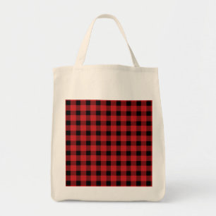 Tote Bag Red Buffalo Country