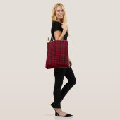 Tote Bag Red Buffalo Plaid, Red Flannel (Sur le modèle)