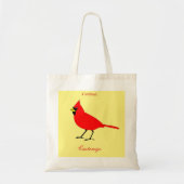 Tote Bag Red Cardinal Bird Thunder_Cove (Devant)