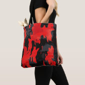 Tote Bag Red Cow Fourre-tout (De près)