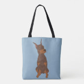 Tote Bag Red Doberman Pinscher (Dos)