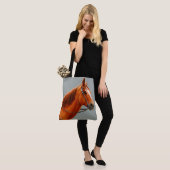 Tote Bag Red Dun Chestnut (Sur le modèle)