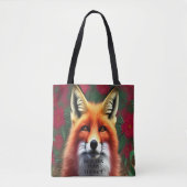 Tote Bag RED FOX est ma conception de thérapie (Devant)