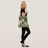 Tote Bag Red Fox Kits Jouer (Sur le modèle)