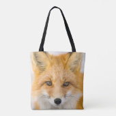 Tote Bag Red Fox Portrait (Dos)