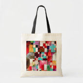 Tote Bag Red Green and Violet, Paul Klee (Devant)