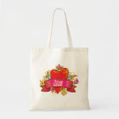 Tote Bag Red Heart True Love (Devant)