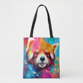 Tote Bag Red Panda Animal Discovery Adventure Nature (Devant)