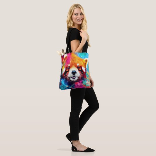 Tote Bag Red Panda Animal Discovery Adventure Nature (Sur le modèle)