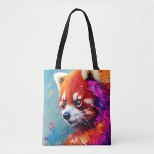 Tote Bag Red Panda Animal Discovery Adventure Nature