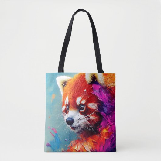 Tote Bag Red Panda Animal Discovery Adventure Nature (Devant)