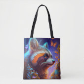 Tote Bag Red Panda Animal Portrait Peinture Faune Gratuit (Devant)