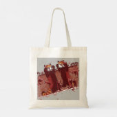 Tote Bag Red Panda Fury (Dos)