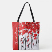 Tote Bag Red Poppy Fields Fourre-tout (Devant)