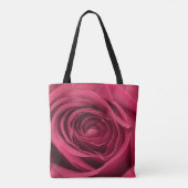 Tote Bag Red Rosebud (Dos)